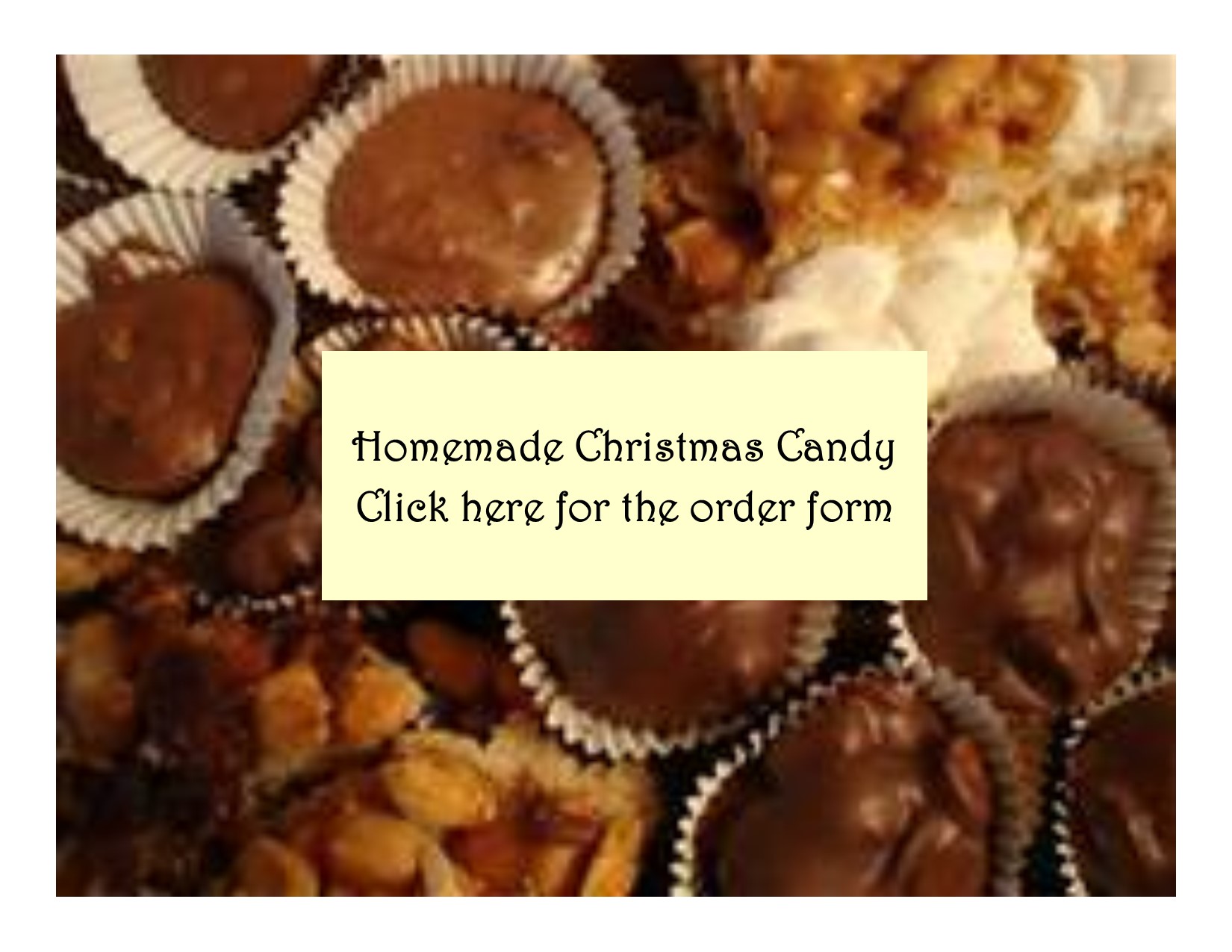 christmas candy order form button