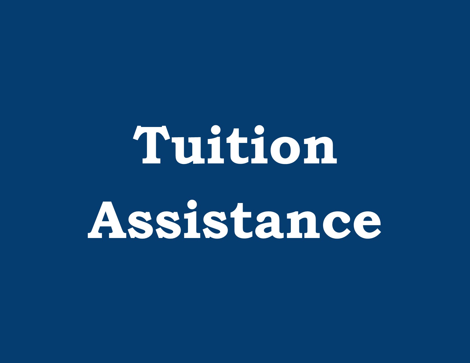 tuition assistance button